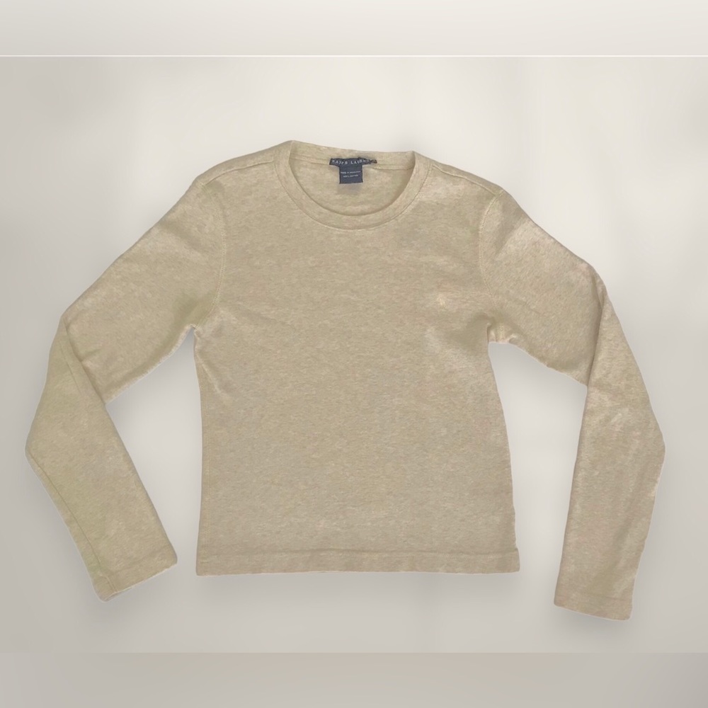 Ralph Lauren - Long-Sleeve, crew neck T-shirt